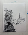 Jett Valorant Pen Drawing