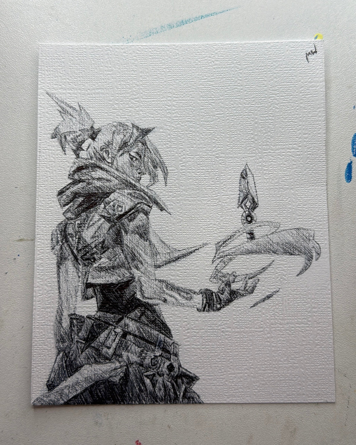 Jett Valorant Pen Drawing