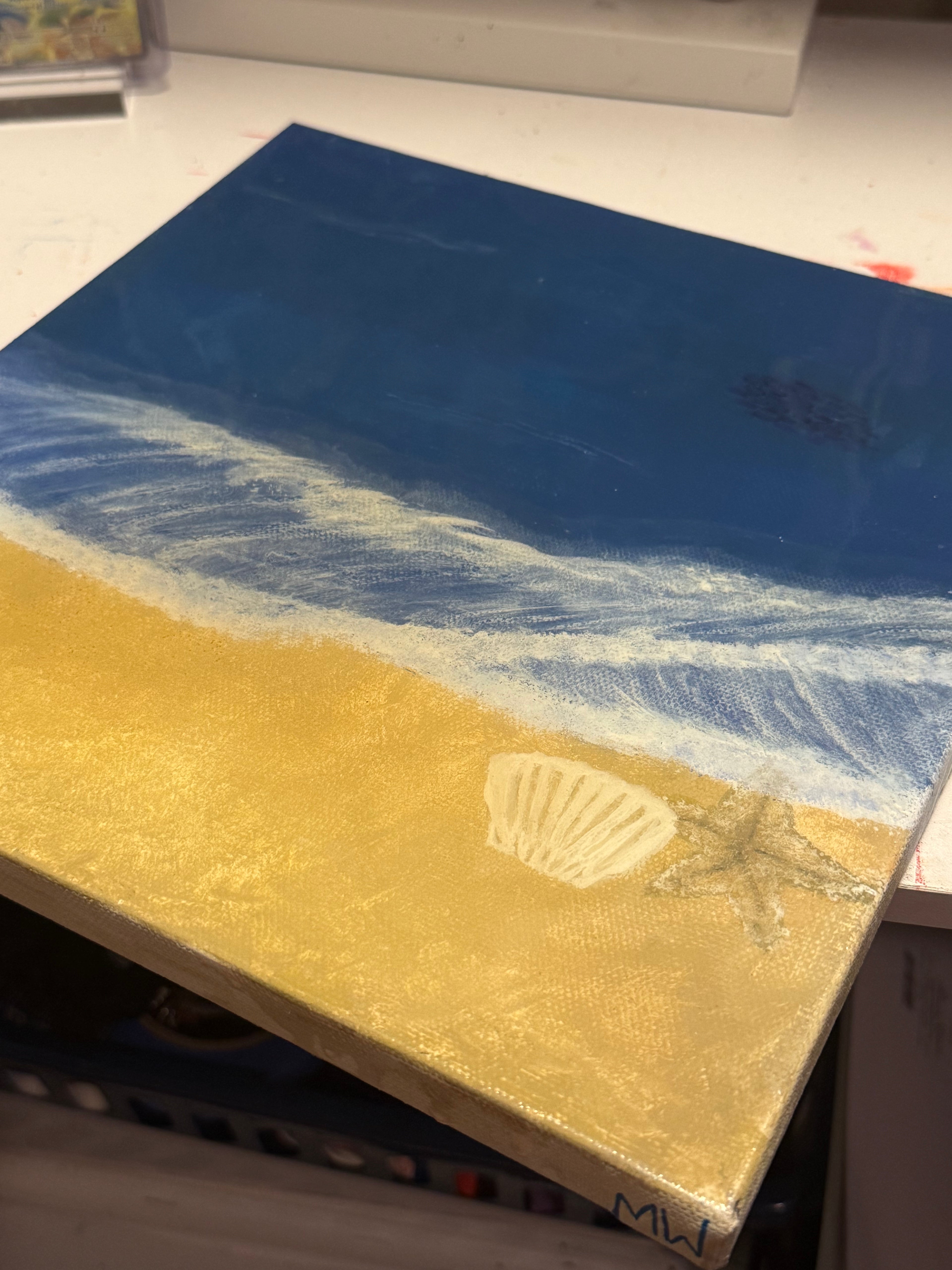 Simple Beach Painting