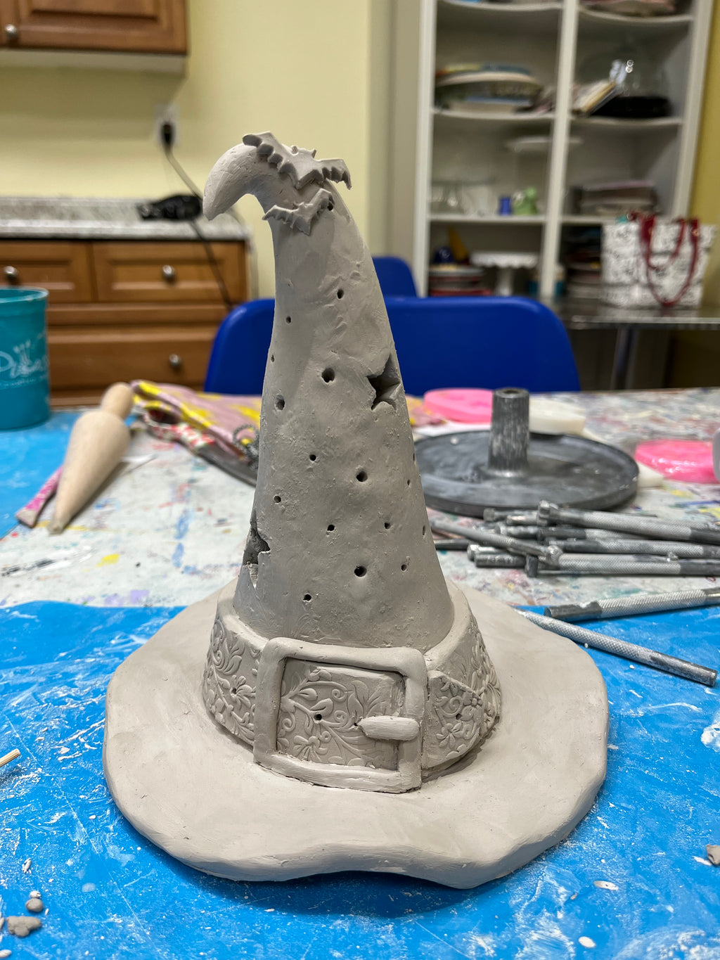 Whimsigoth Witch Hat Lantern