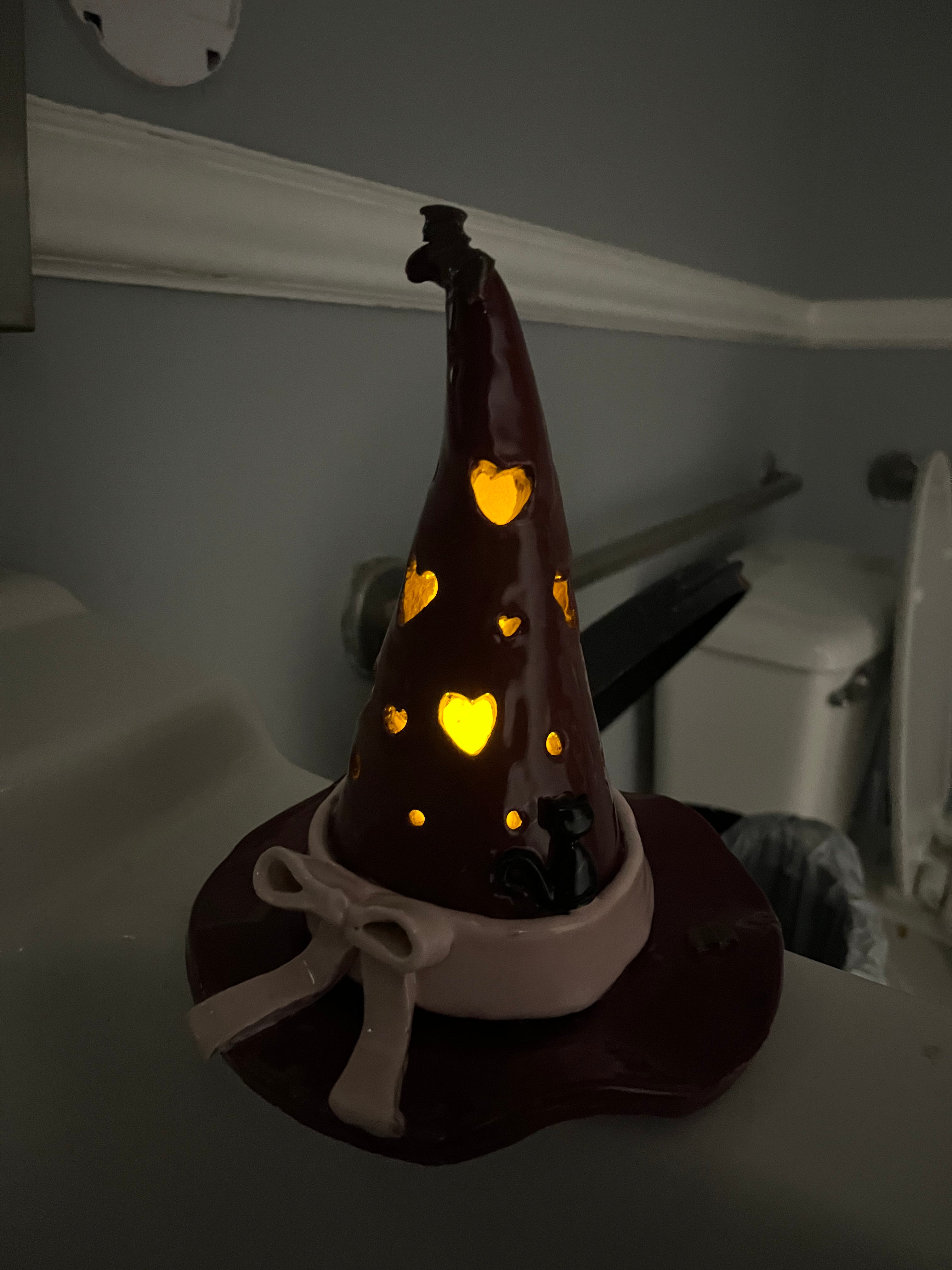 "Born To Die" Witch Hat Lantern