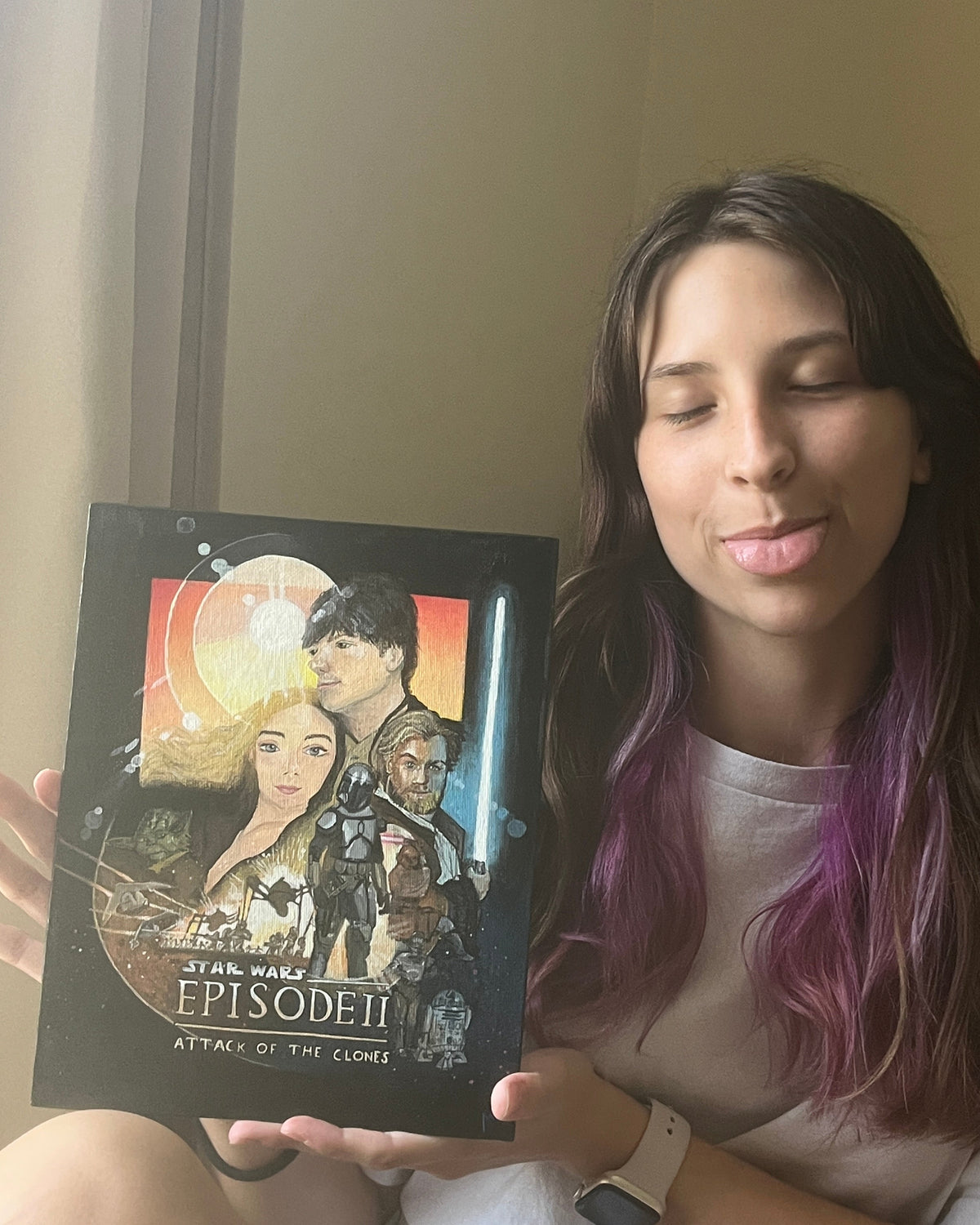 Star Wars Couple Painting